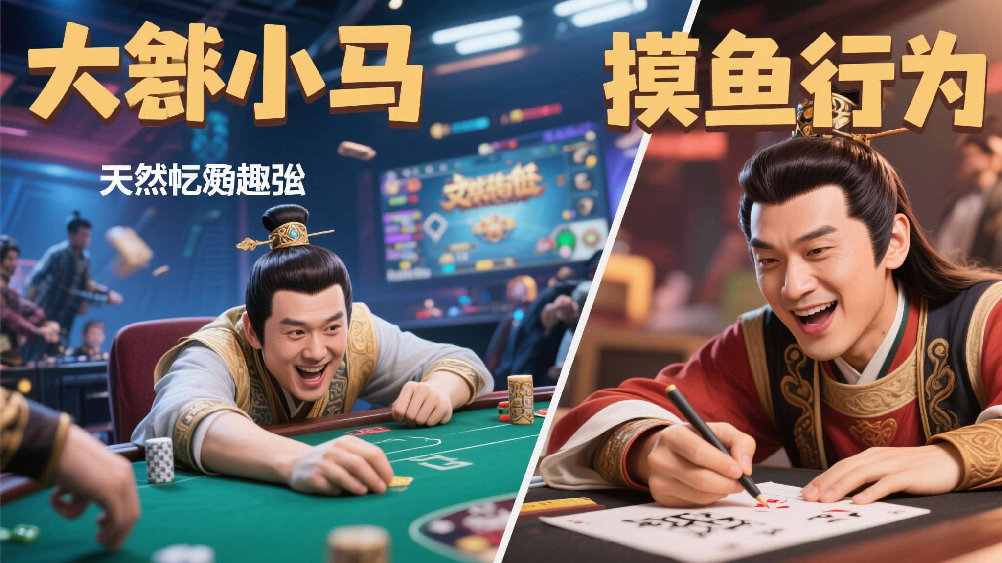 大小司马这段视频之所以笑点密集，核心在于反差感极强。一边是紧张激烈的游戏局面，另